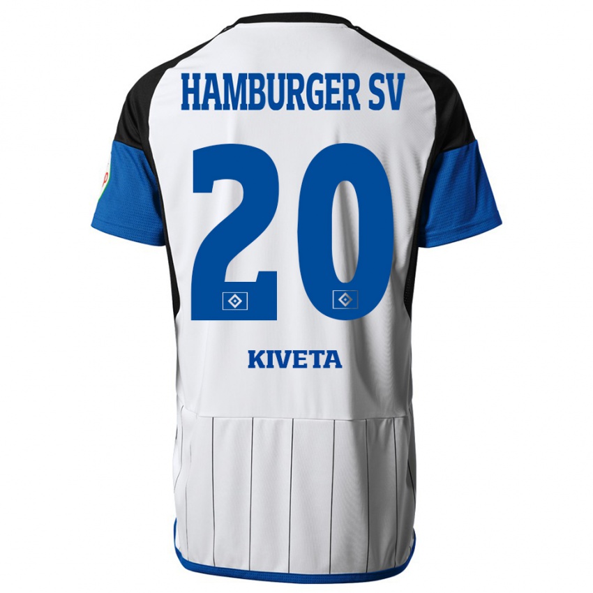 Hombre Camiseta Glory Kiveta #20 Blanco 1ª Equipación 2023/24 La Camisa México