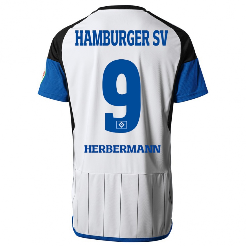 Hombre Camiseta Kevin Herbermann #9 Blanco 1ª Equipación 2023/24 La Camisa México