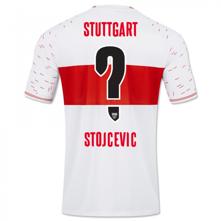 Hombre Camiseta Martin Stojcevic #0 Blanco 1ª Equipación 2023/24 La Camisa México