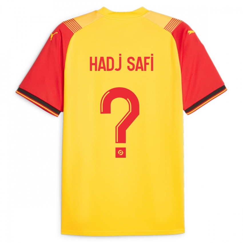 Hombre Camiseta Souhina Hadj Safi #0 Amarillo 1ª Equipación 2023/24 La Camisa México