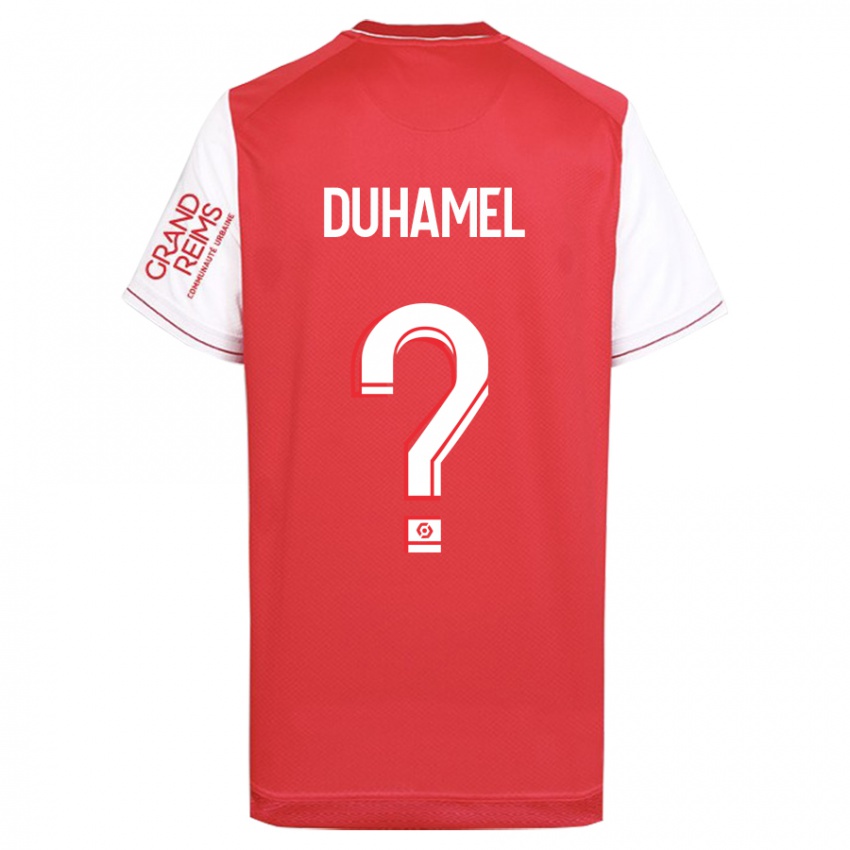 Hombre Camiseta Lino Duhamel #0 Rojo 1ª Equipación 2023/24 La Camisa México