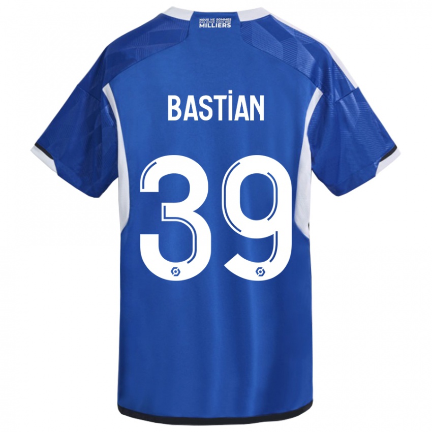 Hombre Camiseta Maxime Bastian #39 Azul 1ª Equipación 2023/24 La Camisa México