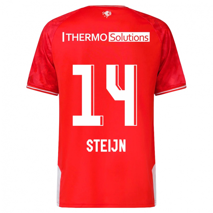 Hombre Camiseta Sem Steijn #14 Rojo 1ª Equipación 2023/24 La Camisa México