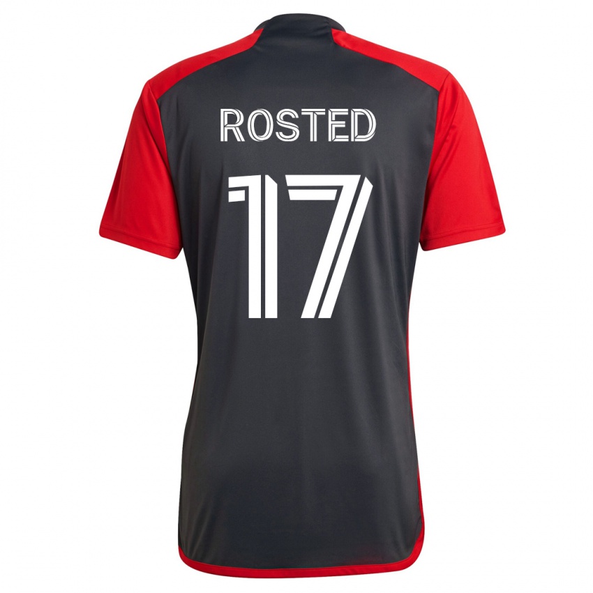 Hombre Camiseta Sigurd Rosted #17 Gris 1ª Equipación 2023/24 La Camisa México