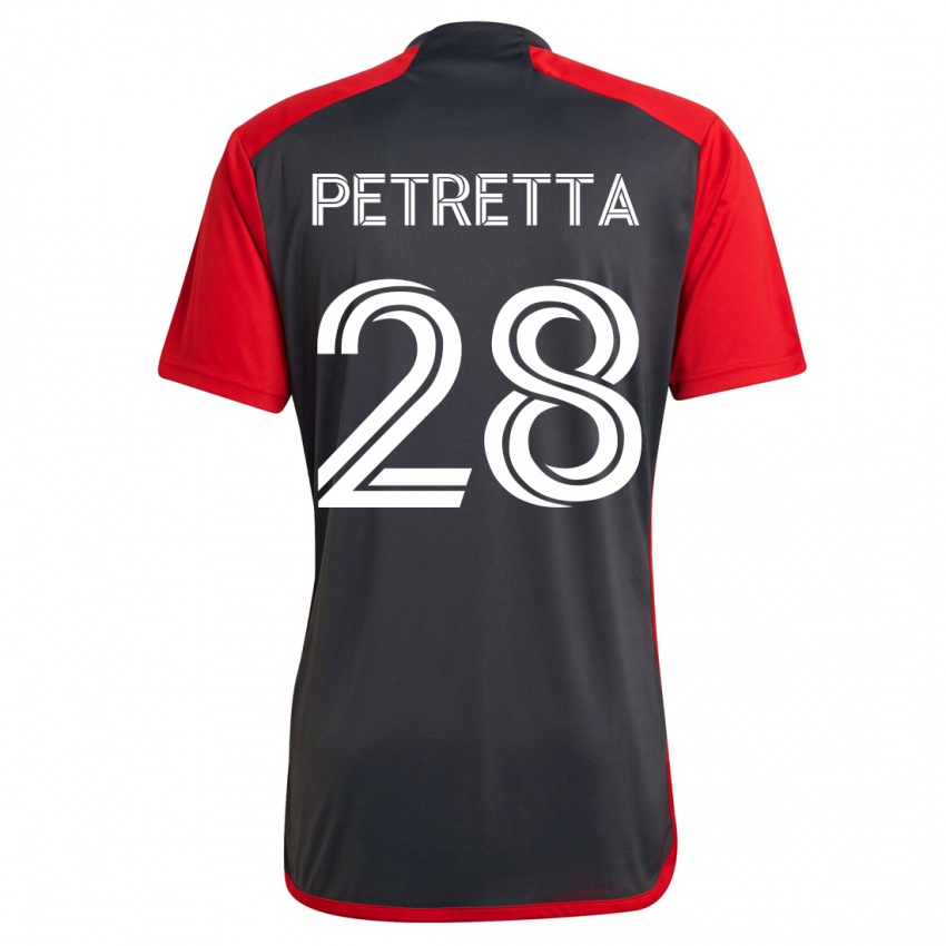 Hombre Camiseta Raoul Petretta #28 Gris 1ª Equipación 2023/24 La Camisa México