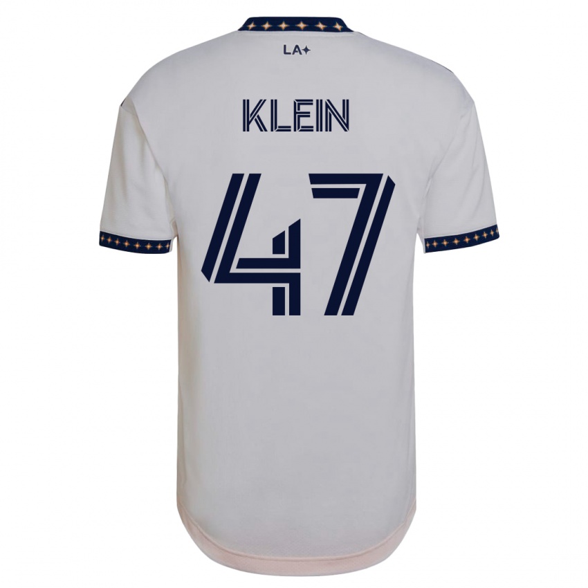 Hombre Camiseta Carson Klein #47 Blanco 1ª Equipación 2023/24 La Camisa México