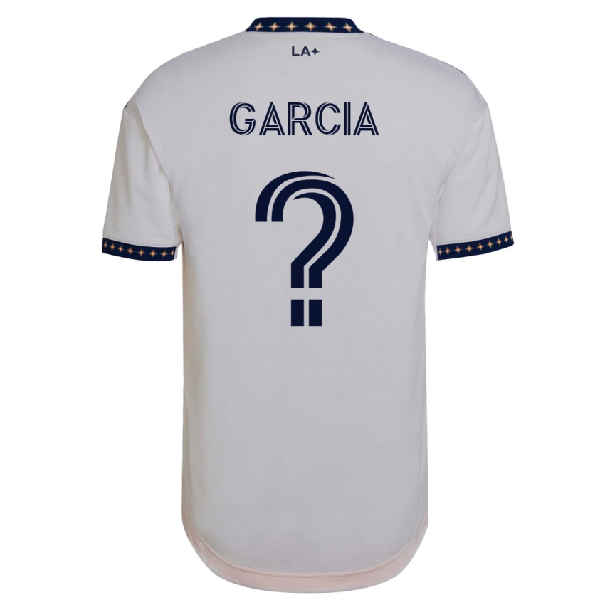 Hombre Camiseta Emiliano Garcia #0 Blanco 1ª Equipación 2023/24 La Camisa México