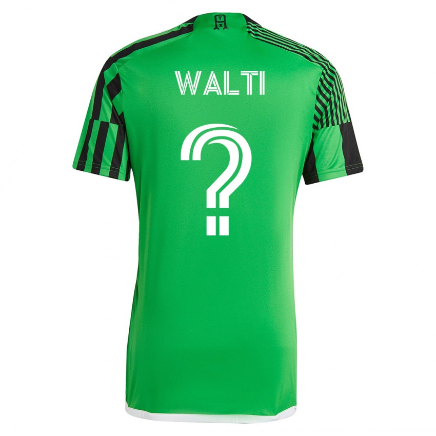 Hombre Camiseta Jackson Wälti #0 Verde Negro 1ª Equipación 2023/24 La Camisa México