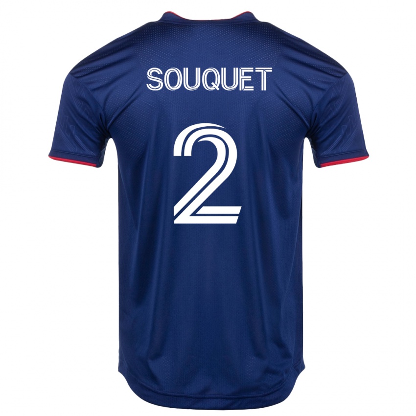 Hombre Camiseta Arnaud Souquet #2 Armada 1ª Equipación 2023/24 La Camisa México