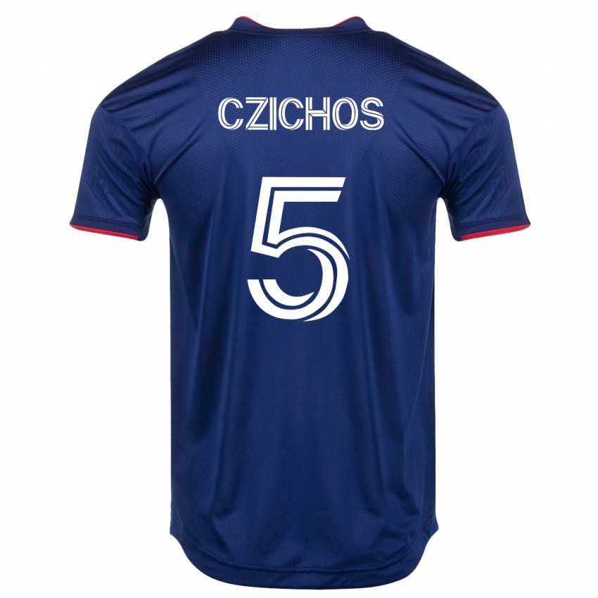 Hombre Camiseta Rafael Czichos #5 Armada 1ª Equipación 2023/24 La Camisa México