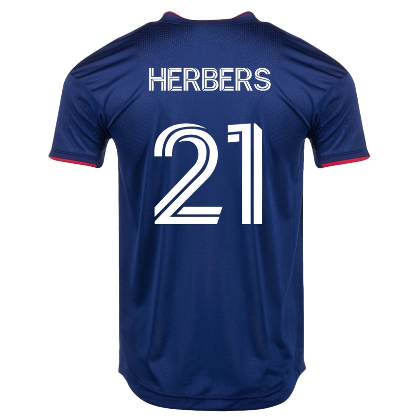 Hombre Camiseta Fabian Herbers #21 Armada 1ª Equipación 2023/24 La Camisa México