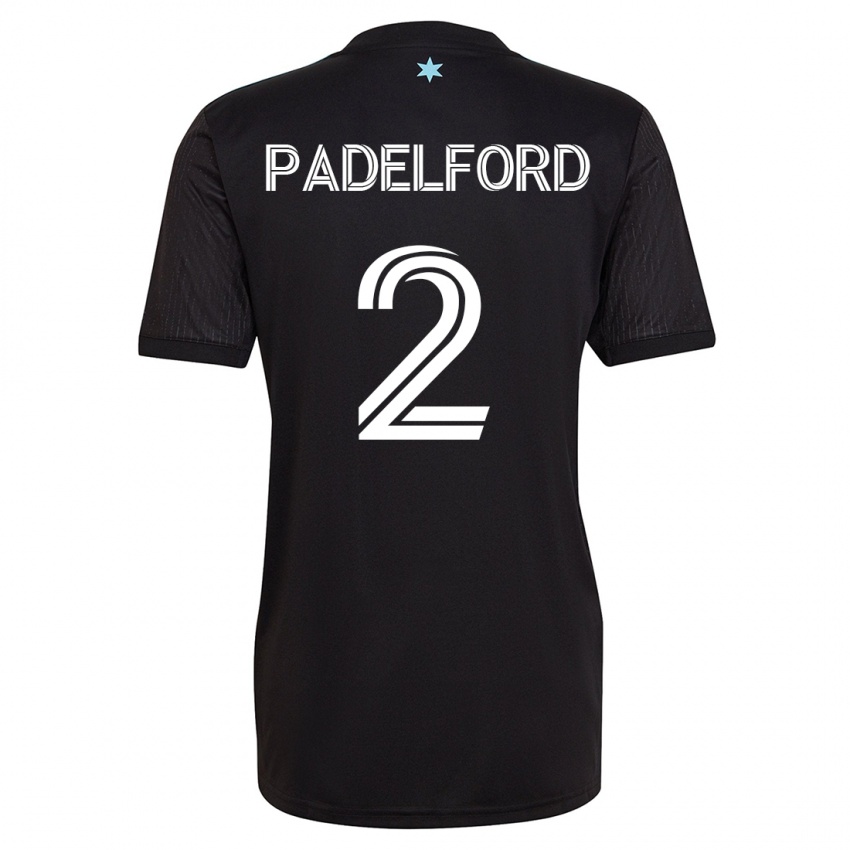 Hombre Camiseta Devin Padelford #2 Negro 1ª Equipación 2023/24 La Camisa México