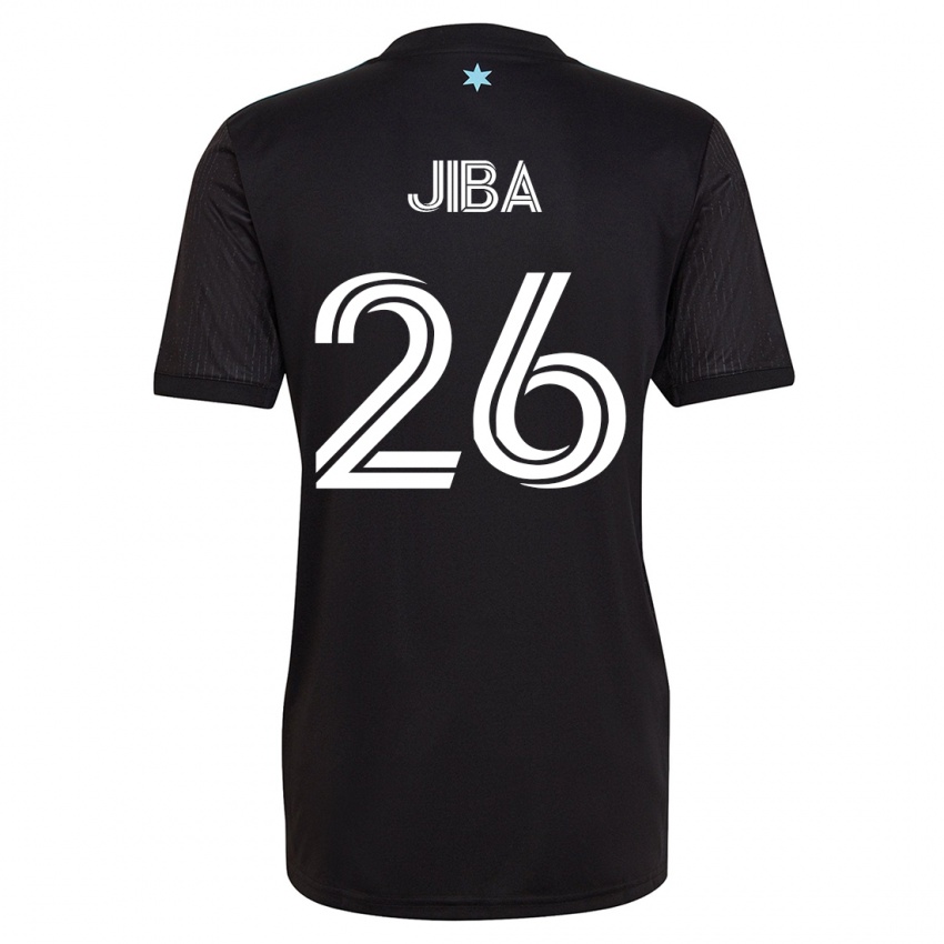 Hombre Camiseta Ryen Jiba #26 Negro 1ª Equipación 2023/24 La Camisa México