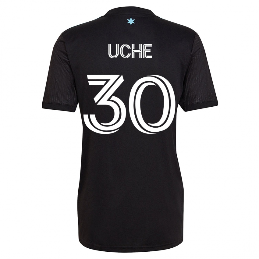 Hombre Camiseta Cc Uche #30 Negro 1ª Equipación 2023/24 La Camisa México