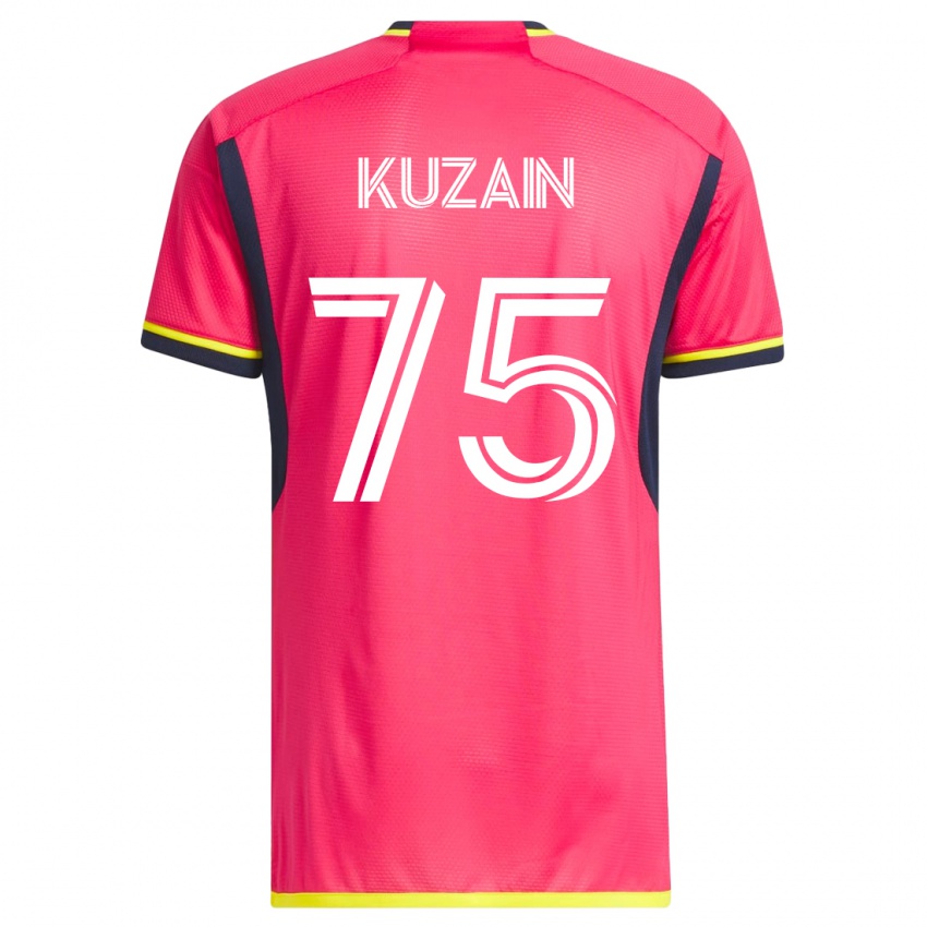 Hombre Camiseta Wan Kuzain #75 Rosa 1ª Equipación 2023/24 La Camisa México