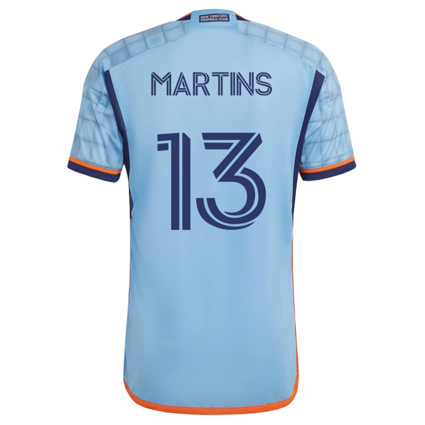 Hombre Camiseta Thiago Martins #13 Azul 1ª Equipación 2023/24 La Camisa México