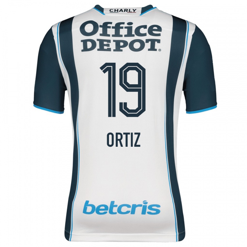 Hombre Camiseta Celso Ortiz #19 Armada 1ª Equipación 2023/24 La Camisa México