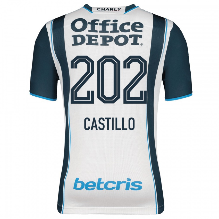 Hombre Camiseta José Castillo #202 Armada 1ª Equipación 2023/24 La Camisa México