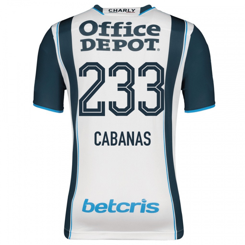 Hombre Camiseta Mauricio Cabañas #233 Armada 1ª Equipación 2023/24 La Camisa México