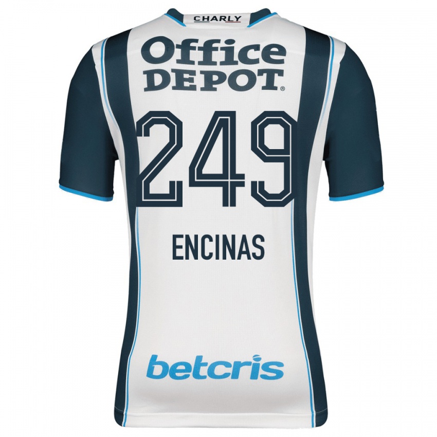 Hombre Camiseta Aldo Encinas #249 Armada 1ª Equipación 2023/24 La Camisa México