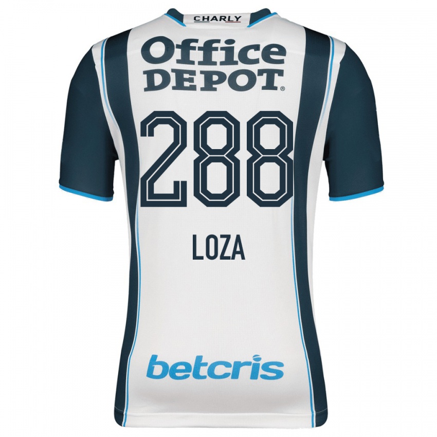 Hombre Camiseta Santino Loza #288 Armada 1ª Equipación 2023/24 La Camisa México