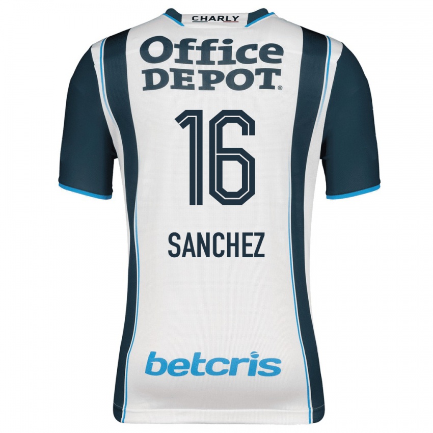Hombre Camiseta Vanessa Sanchez #16 Armada 1ª Equipación 2023/24 La Camisa México