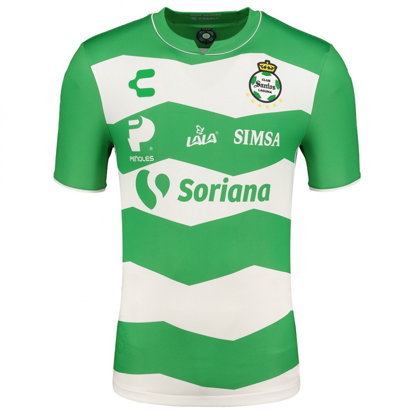 Hombre Camiseta Ernesto Narro #237 Verde 1ª Equipación 2023/24 La Camisa México