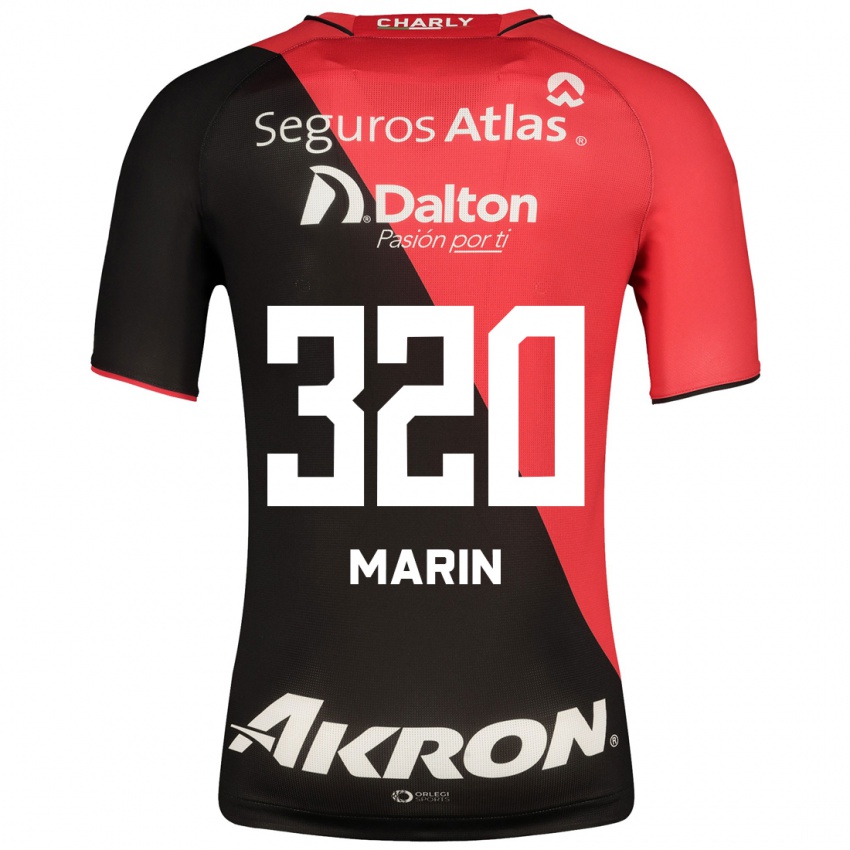 Hombre Camiseta Donato Marín #320 Negro 1ª Equipación 2023/24 La Camisa México