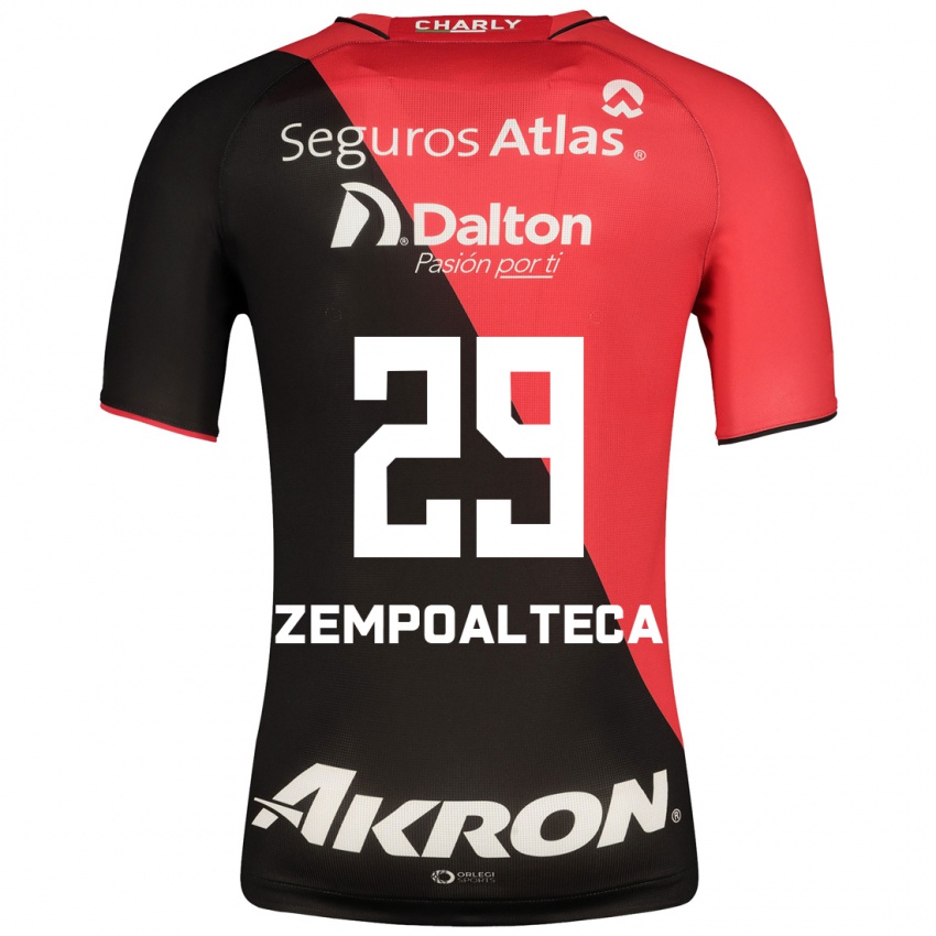 Hombre Camiseta Karla Zempoalteca #29 Negro 1ª Equipación 2023/24 La Camisa México