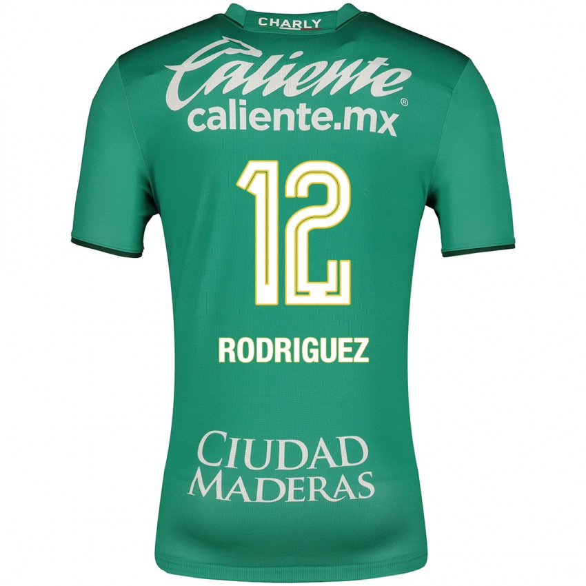 Hombre Camiseta Lixy Rodríguez #12 Verde 1ª Equipación 2023/24 La Camisa México