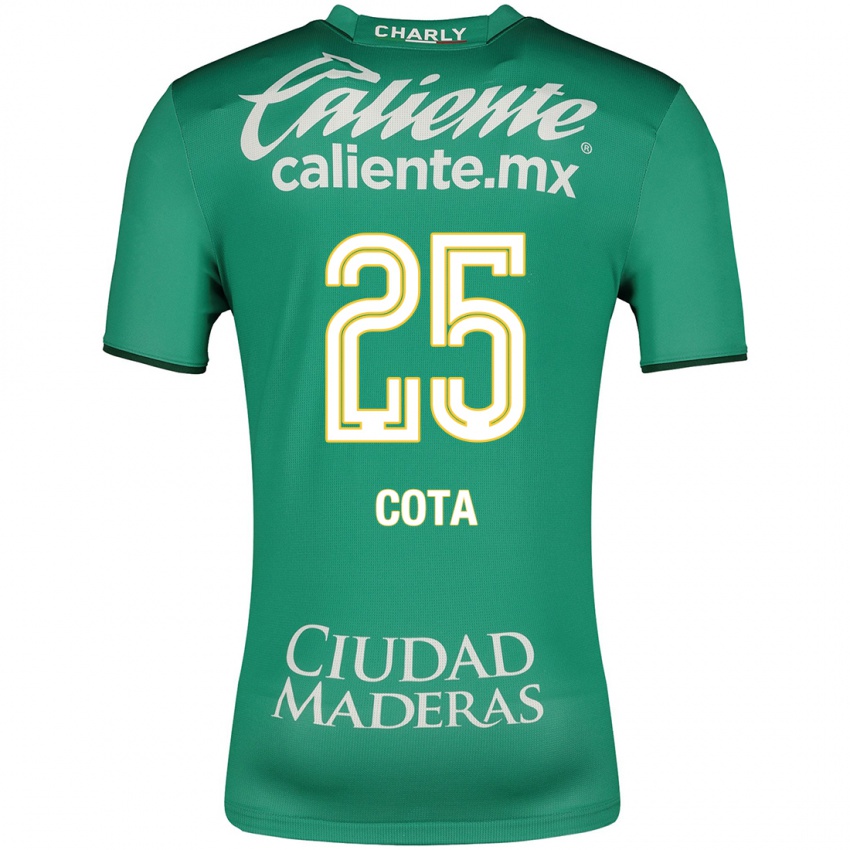 Hombre Camiseta Renatta Cota #25 Verde 1ª Equipación 2023/24 La Camisa México