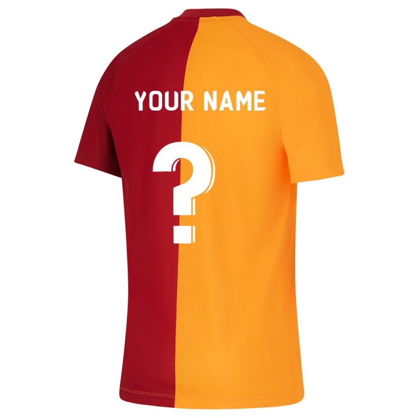 Hombre Camiseta Su Nombre #0 Naranja 1ª Equipación 2023/24 La Camisa México