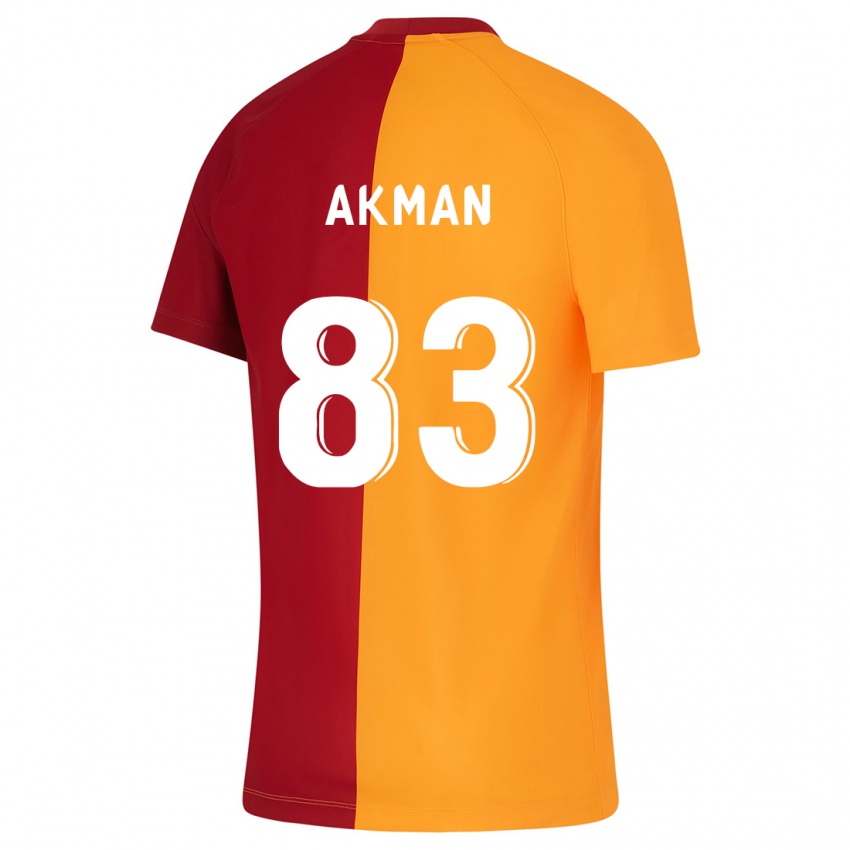 Hombre Camiseta Efe Akman #83 Naranja 1ª Equipación 2023/24 La Camisa México