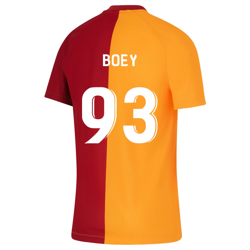 Hombre Camiseta Sacha Boey #93 Naranja 1ª Equipación 2023/24 La Camisa México