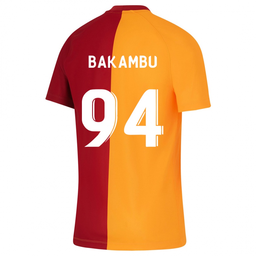Hombre Camiseta Cedric Bakambu #94 Naranja 1ª Equipación 2023/24 La Camisa México