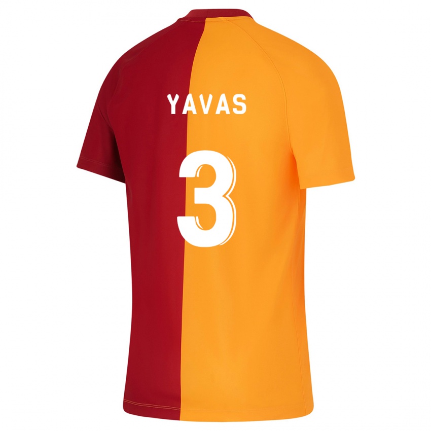 Hombre Camiseta Arda Yavas #3 Naranja 1ª Equipación 2023/24 La Camisa México