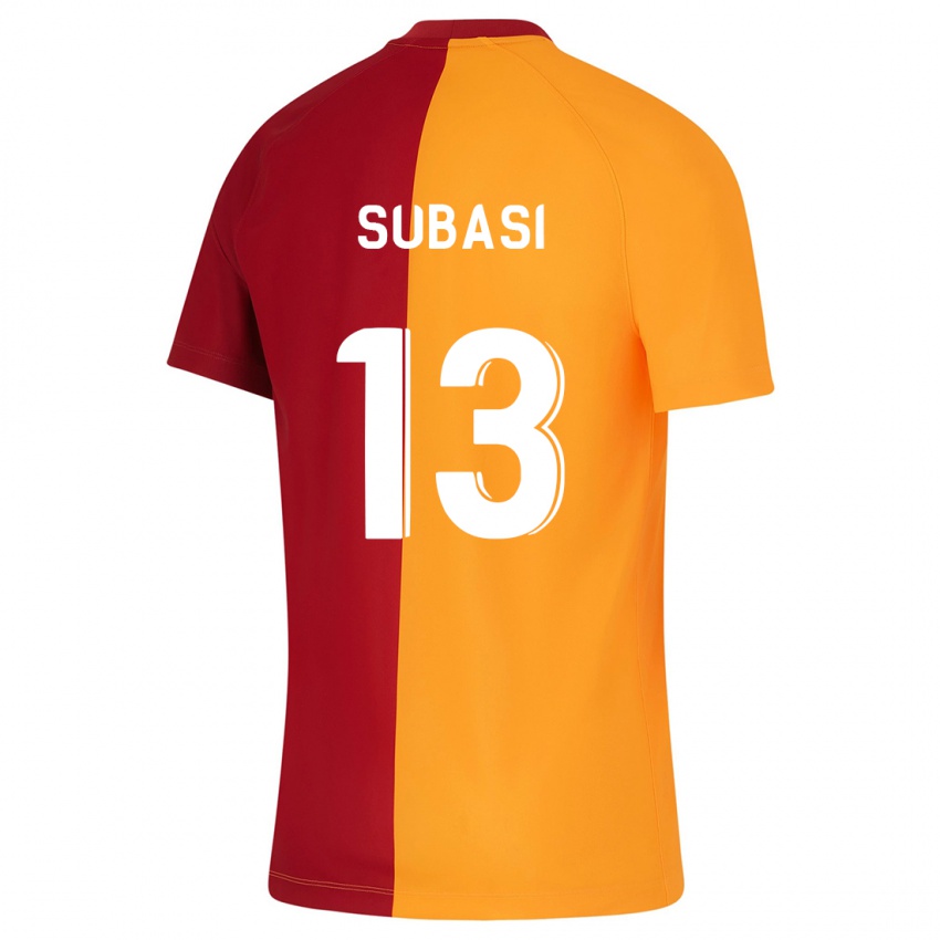 Hombre Camiseta Kadir Subasi #13 Naranja 1ª Equipación 2023/24 La Camisa México