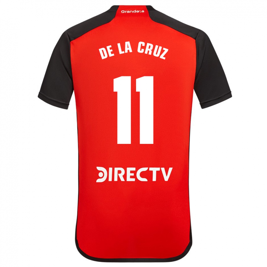 Hombre Camiseta Nicolas De La Cruz #11 Rojo 2ª Equipación 2023/24 La Camisa México
