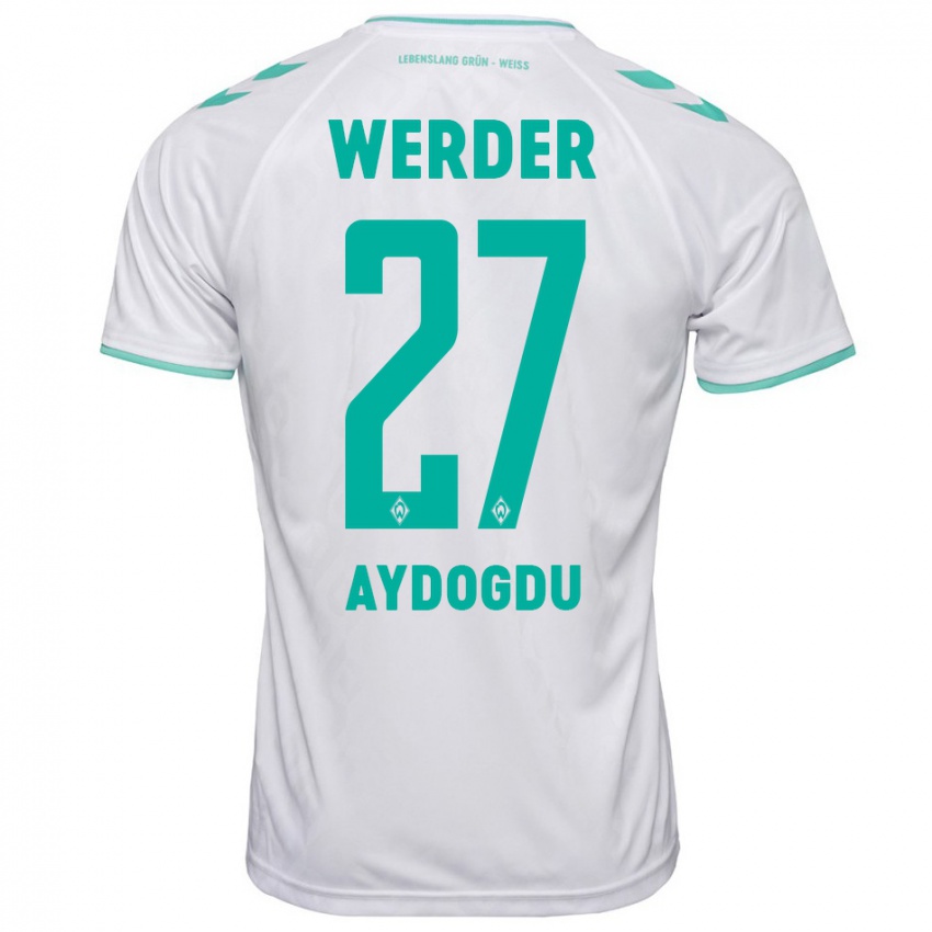 Hombre Camiseta Onur Aydogdu #27 Blanco 2ª Equipación 2023/24 La Camisa México