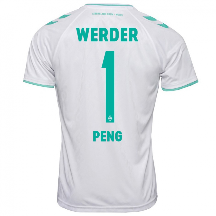 Hombre Camiseta Livia Peng #1 Blanco 2ª Equipación 2023/24 La Camisa México