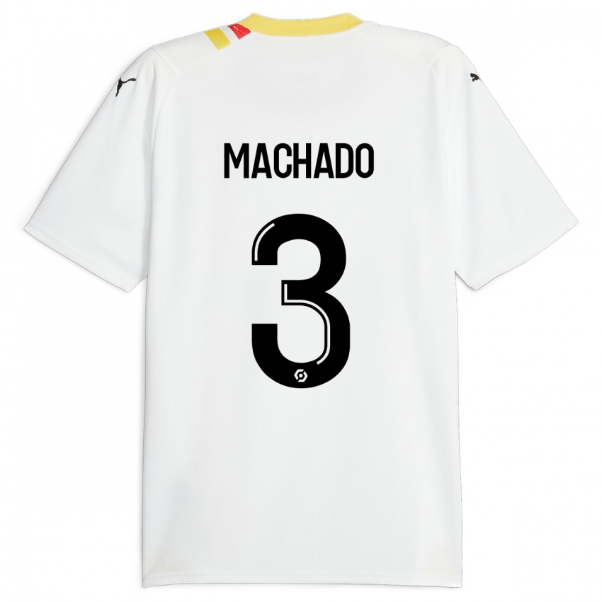 Hombre Camiseta Deiver Machado #3 Negro 2ª Equipación 2023/24 La Camisa México