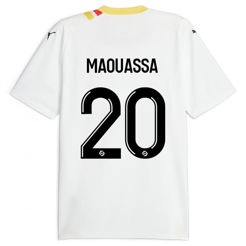 Hombre Camiseta Faitout Maouassa #20 Negro 2ª Equipación 2023/24 La Camisa México