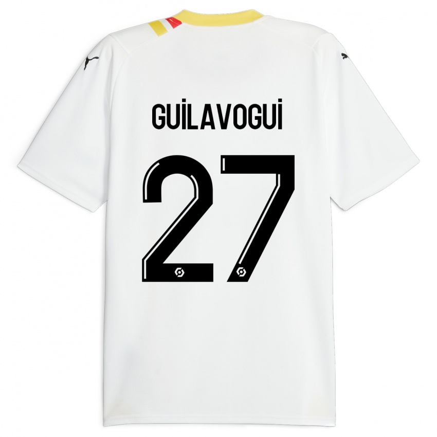 Hombre Camiseta Morgan Guilavogui #27 Negro 2ª Equipación 2023/24 La Camisa México