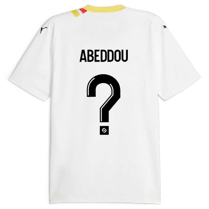Hombre Camiseta Adam Abeddou #0 Negro 2ª Equipación 2023/24 La Camisa México