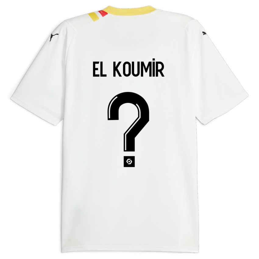 Hombre Camiseta Kaïna El Koumir #0 Negro 2ª Equipación 2023/24 La Camisa México