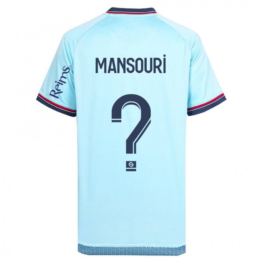 Hombre Camiseta Keryane Mansouri #0 Cielo Azul 2ª Equipación 2023/24 La Camisa México