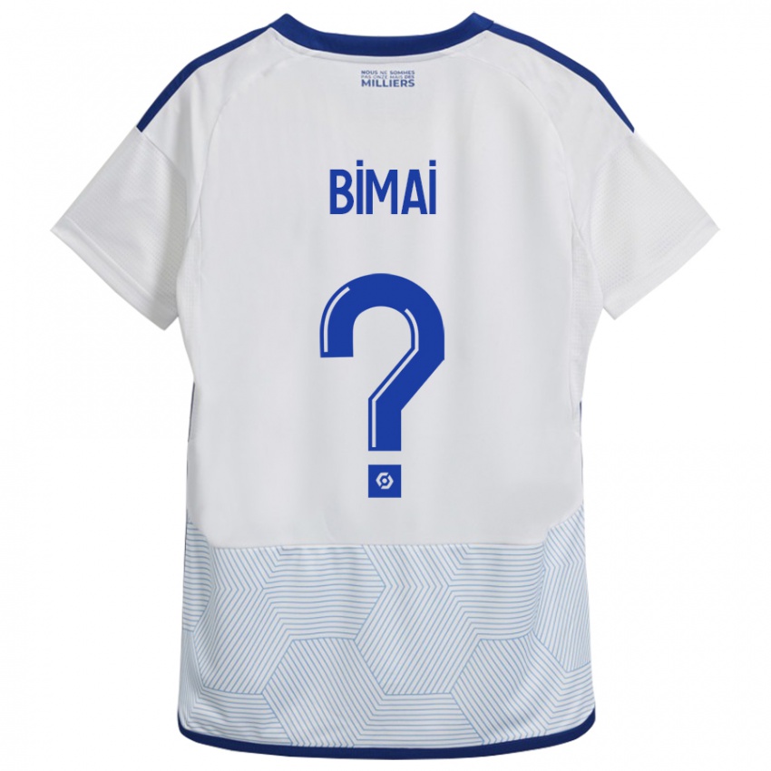 Hombre Camiseta Longin Bimai #0 Blanco 2ª Equipación 2023/24 La Camisa México