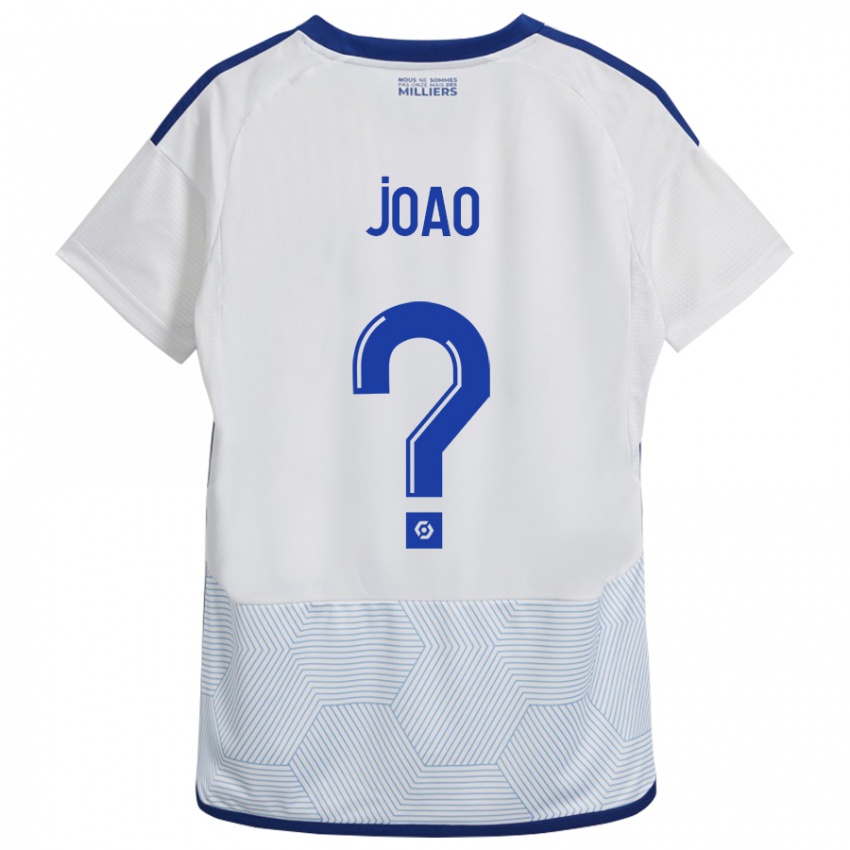 Hombre Camiseta Tchoula Joâo #0 Blanco 2ª Equipación 2023/24 La Camisa México