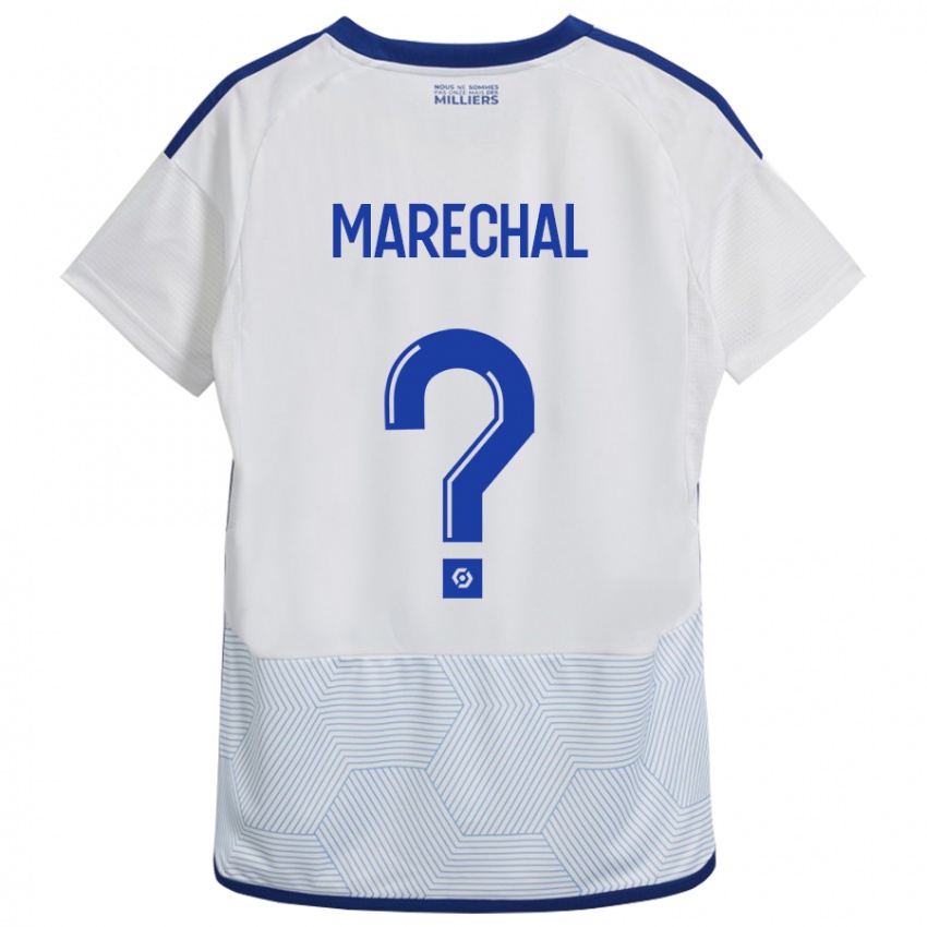 Hombre Camiseta Max Marechal #0 Blanco 2ª Equipación 2023/24 La Camisa México