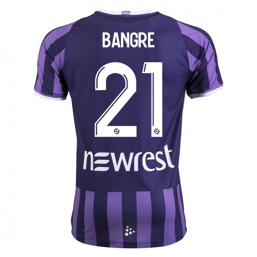 Hombre Camiseta Mamady Bangré #21 Morado 2ª Equipación 2023/24 La Camisa México